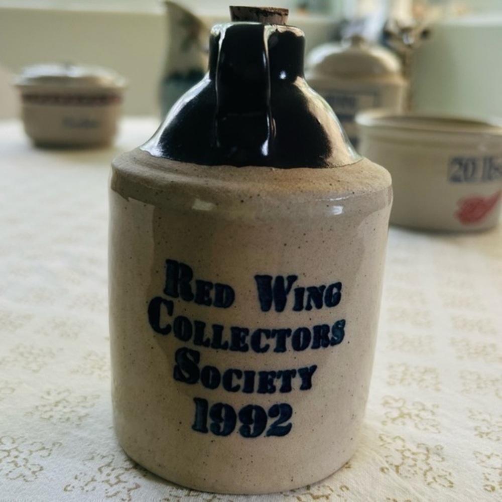 1992 Red Wing Stoneware Society Annual Commemorative, North Star Jug